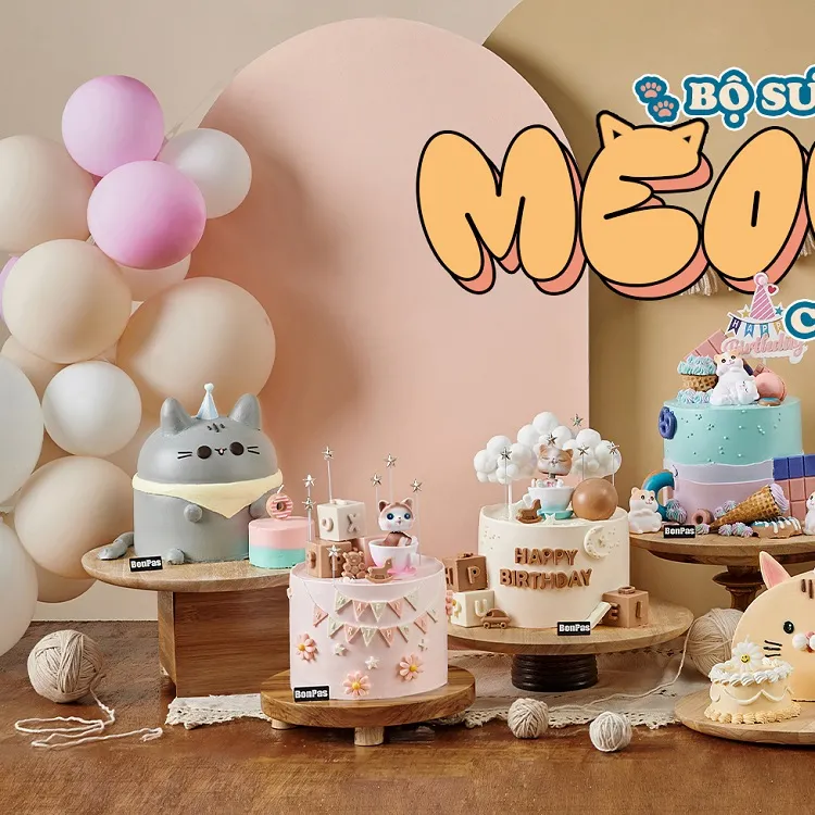 BONPAS cập nhật những mẫu bánh mới, hiện đại phù hợp thị hiếu