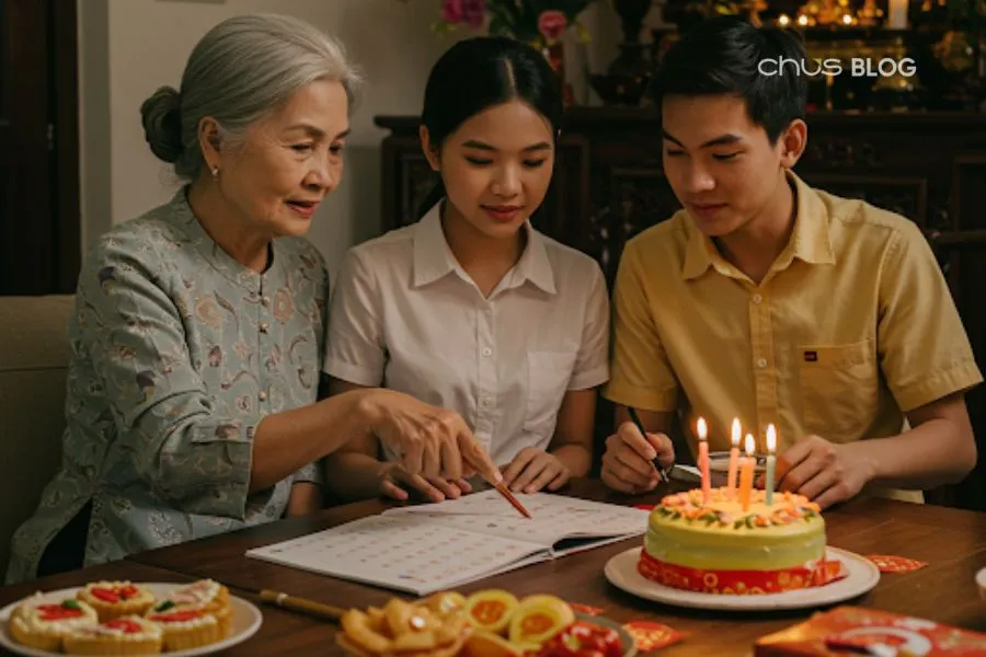 Tổ chức tiệc sinh nhật vào giờ tốt sẽ mở ra cơ hội mới, may mắn cho năm tuổi mới