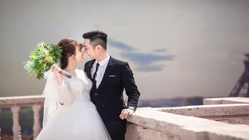 Mẫu thiếp cưới tinh tế trao gửi lời chúc