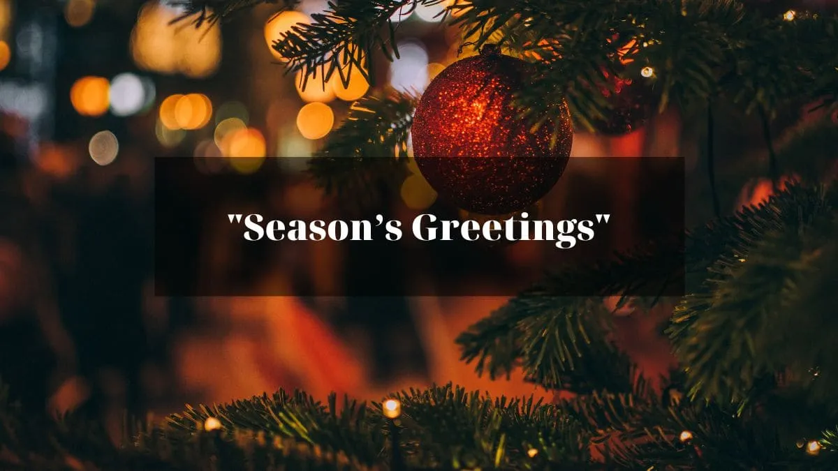 Câu chúc Giáng sinh tiếng Anh ngắn gọn dễ nhớ