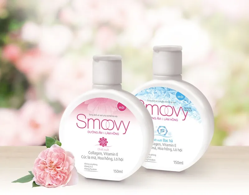 Dung dịch vệ sinh phụ nữ dạng bọt: Smoovy