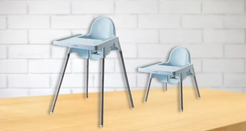 Ghế tập ăn cho bé gái làm quà sinh nhật