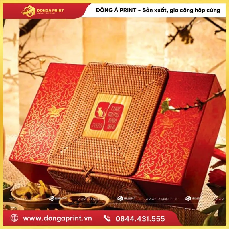 Nghệ thuật trang trí hộp quà tết tinh tế cho năm 2026