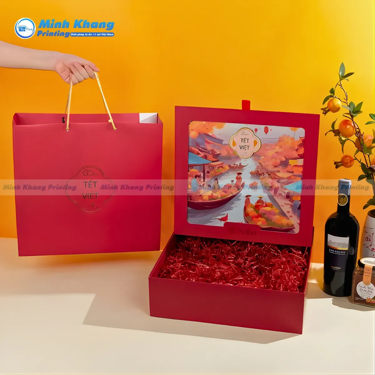 Túi Giấy Đựng Quà Tết