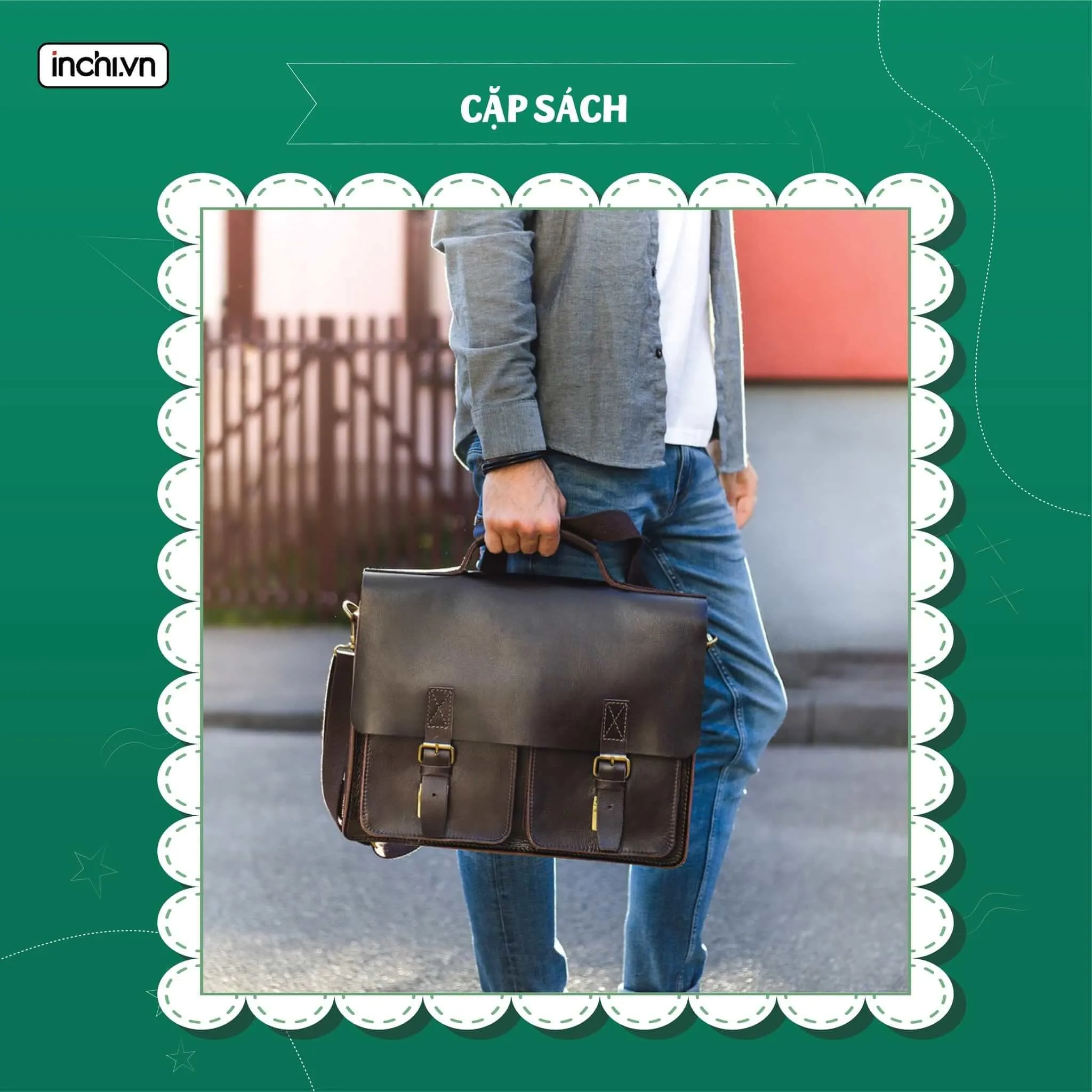 Cặp da cao cấp lịch lãm dành tặng thầy giáo cũ