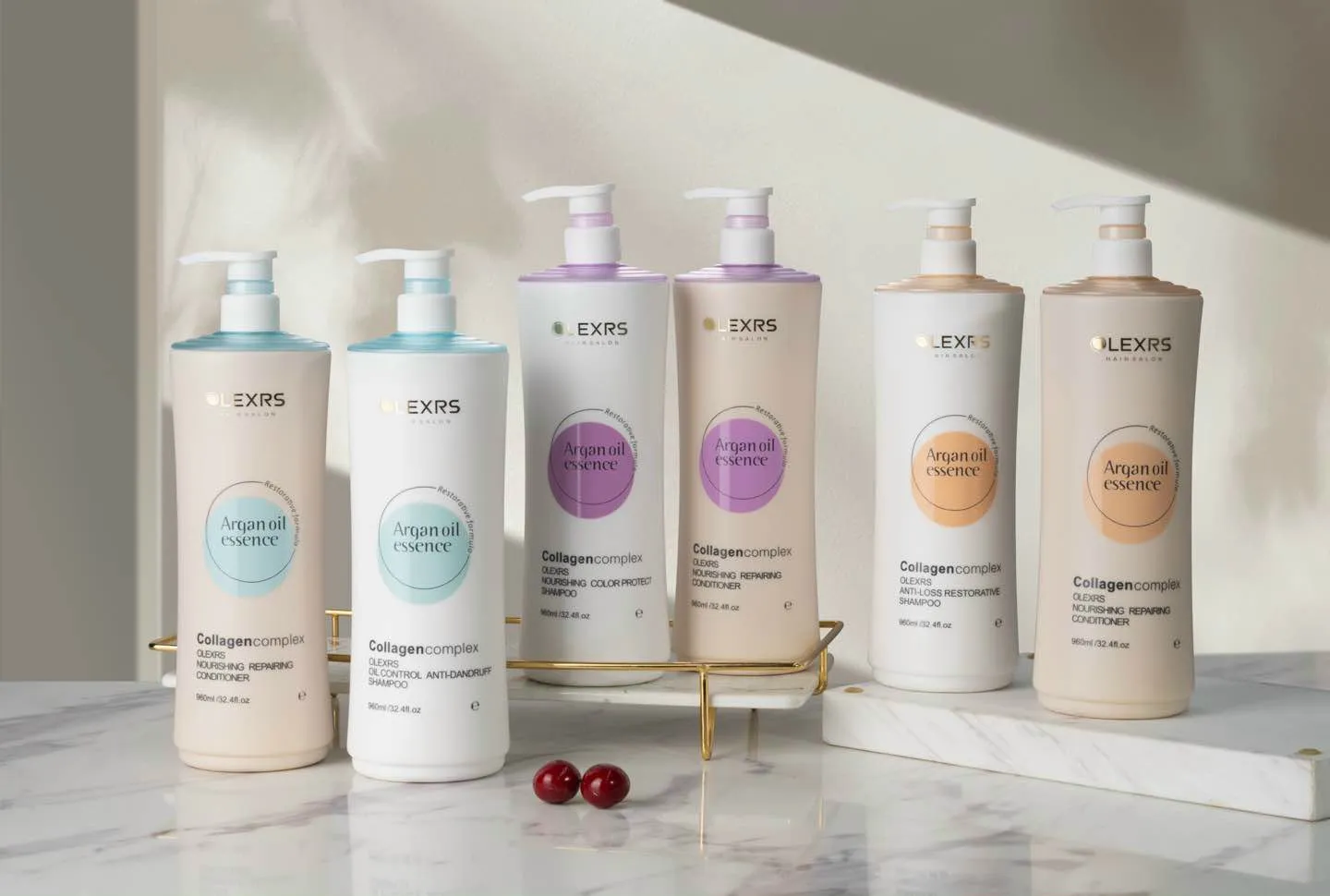 Bộ dầu gội và dầu xả phục hồi tóc chuyên sâu