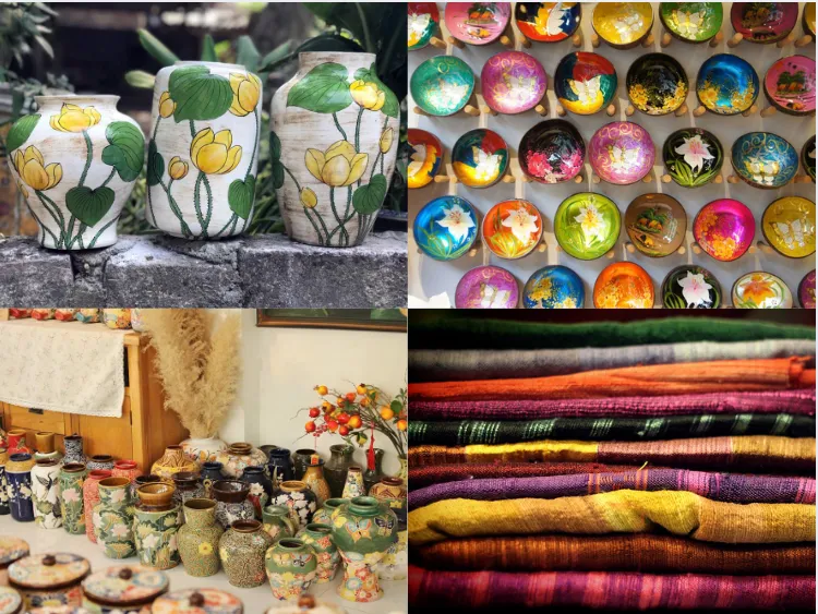 Vật phẩm văn hóa truyền thống tinh xảo trang trí không gian sống