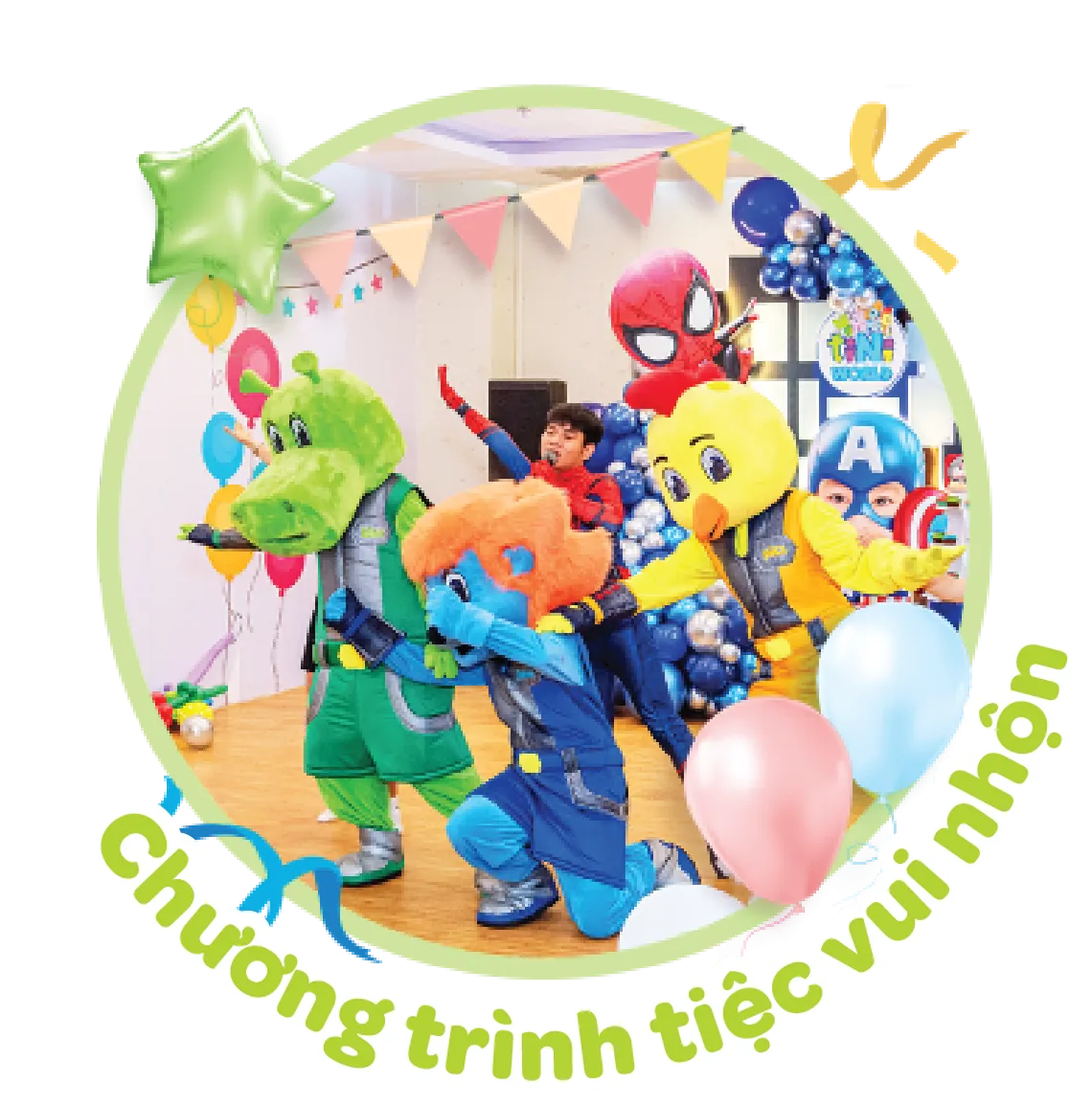 Môi trường tổ chức tiệc sinh nhật chuyên nghiệp và sáng tạo cho trẻ nhỏ