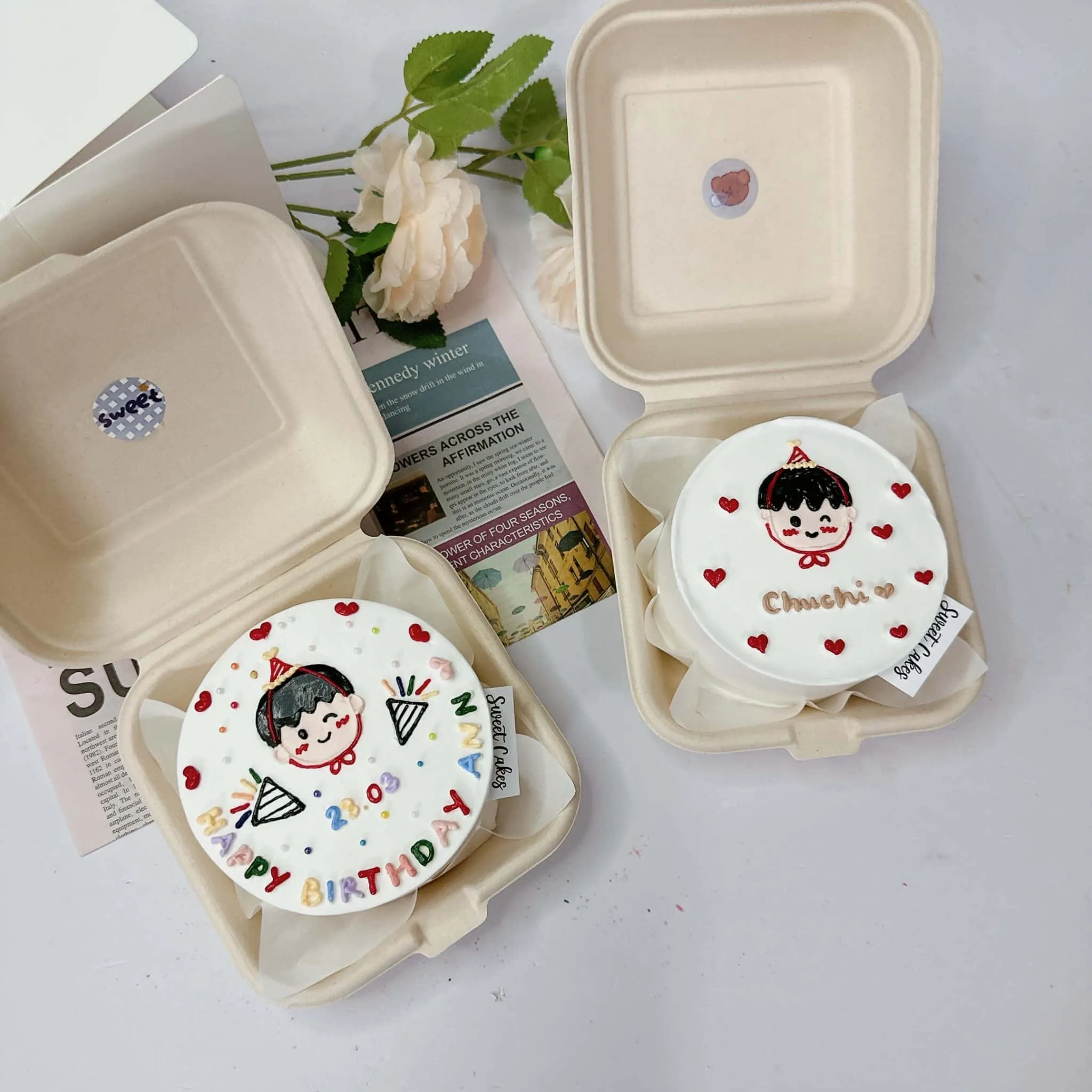 Bánh sinh nhật vẽ cho nam giới