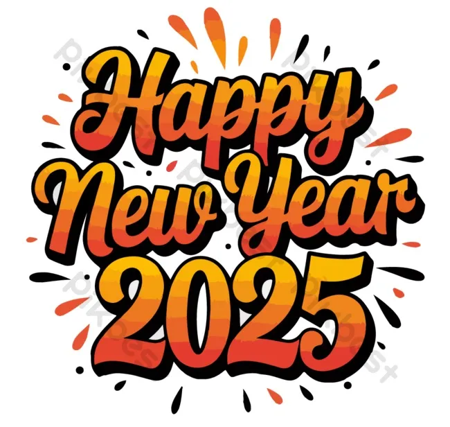 Bộ sưu tập vector chúc mừng năm mới 2026 đầy sắc màu