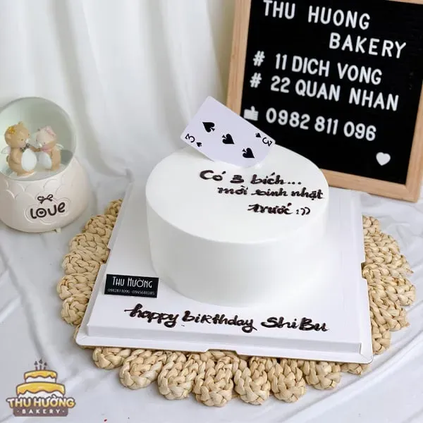 Lời chúc ghi bánh sinh nhật tặng bạn thân hài hước