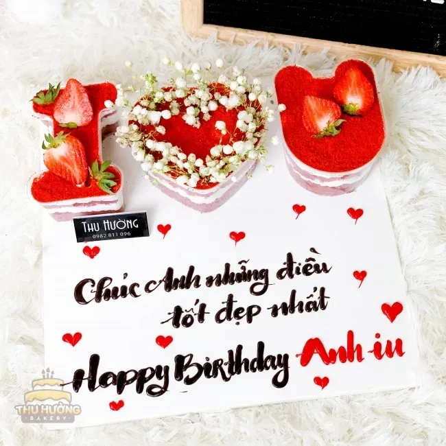 Viết bánh sinh nhật tặng chồng đầy sáng tạo