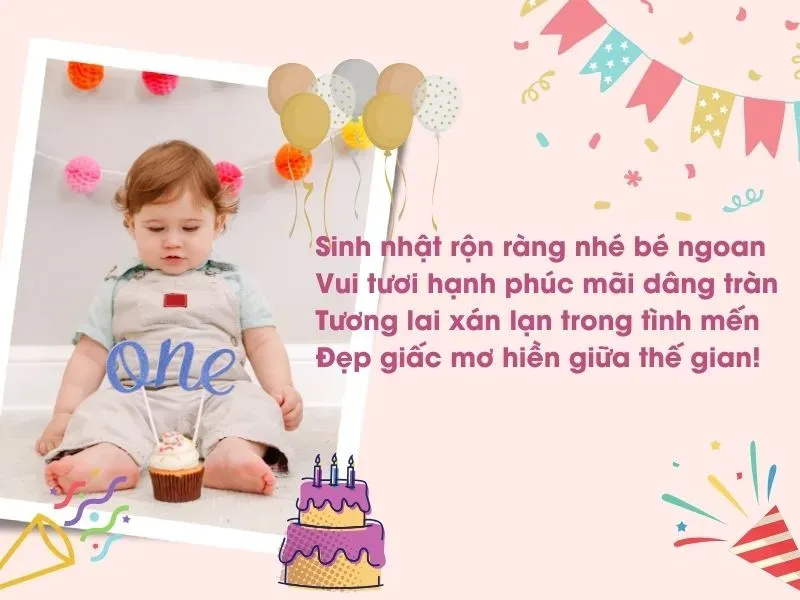 83 lời chúc mừng sinh nhật cháu gái, chú trai ý nghĩa nhất 6