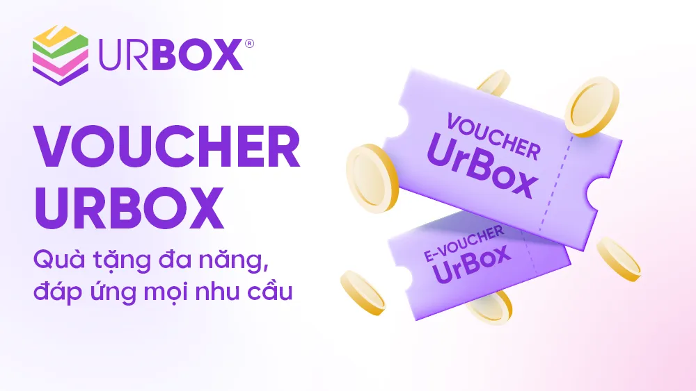 Voucher quà tặng sinh nhật linh hoạt