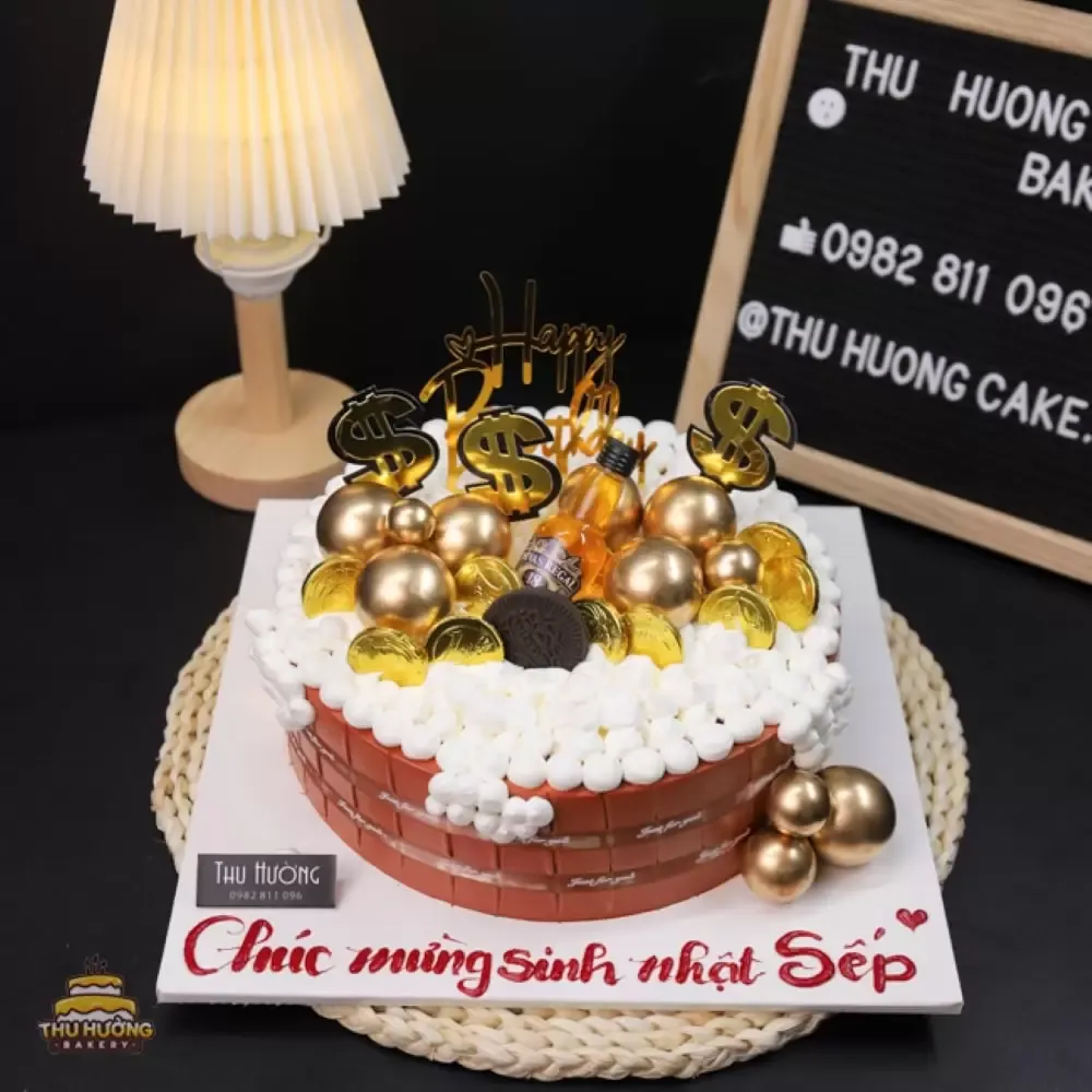 Xem nhiều mẫu bánh sinh nhật cho bố đẹp