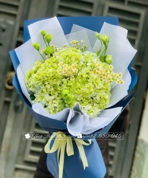 Bó hoa hồng phấn nhẹ nhàng cho ngày đặc biệt