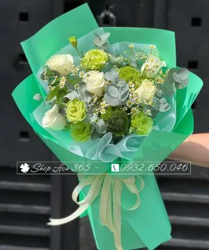 Bó hoa nhỏ xinh cho buổi tiệc sinh nhật thân mật