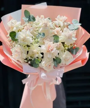 Bó hoa cúc Tana nhỏ nhắn cực xinh xắn