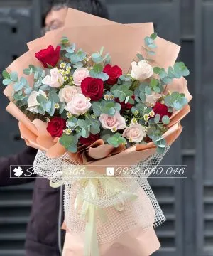 Bó hoa hồng Juliet triệu đô sang chảnh