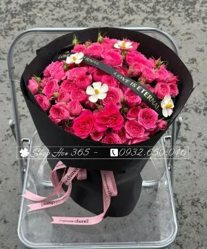 Bó hoa hồng đỏ classic dành cho sếp nữ