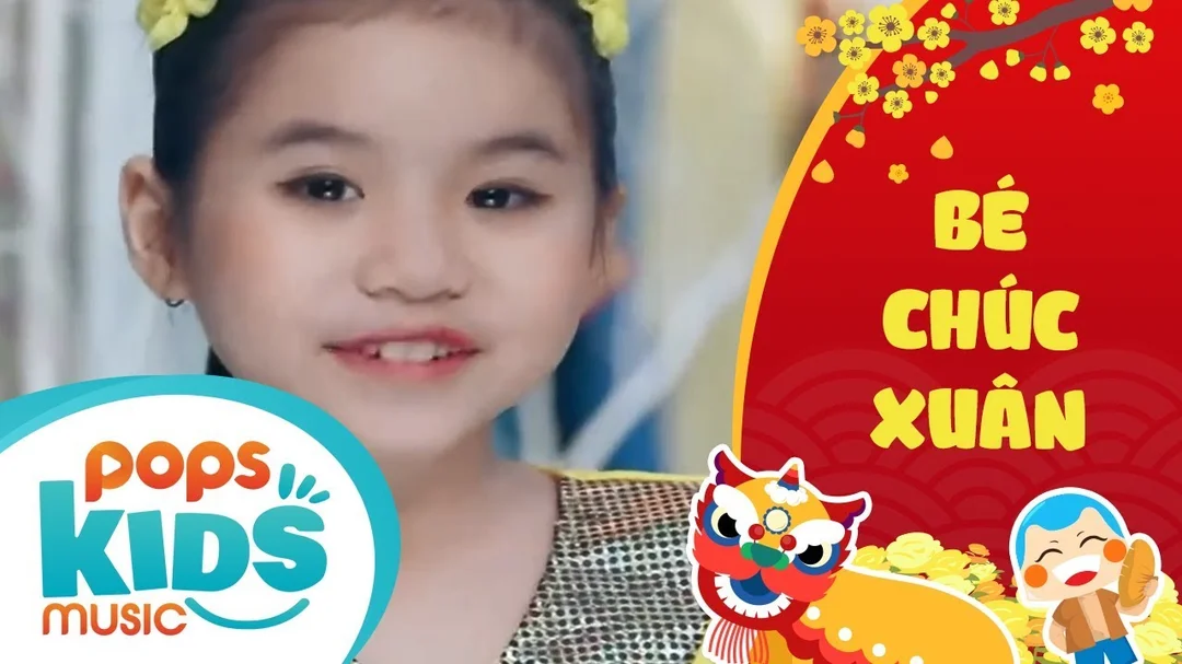 Ảnh minh họa lời bài hát Bé Chúc Xuân cho tiết mục đầu năm