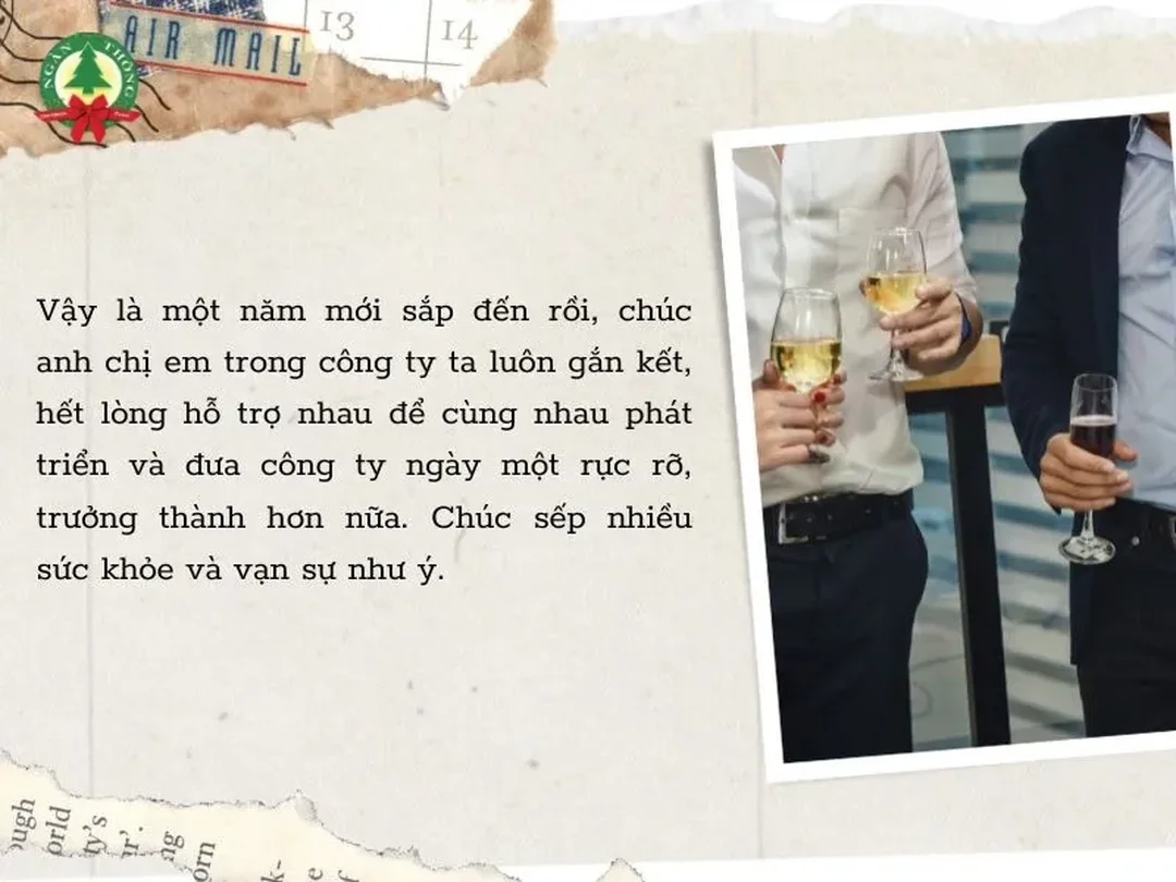 bài phát biểu CEO trong sự kiện lời chúc công ty cuối năm