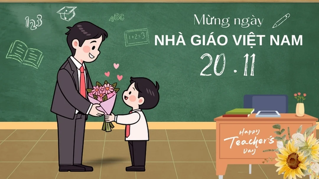 bảng lời chúc 20/11 theo đối tượng