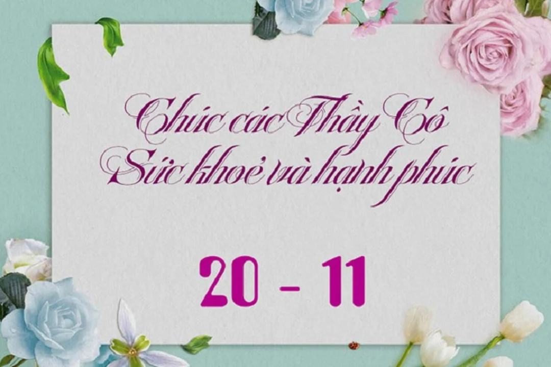 lời chúc 20 11 từ phụ huynh học sinh gửi thầy cô