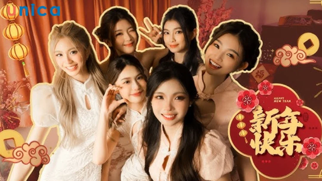 lời chúc năm mới tiếng trung theo ngữ cảnh thiệp và bài hát mùa xuân