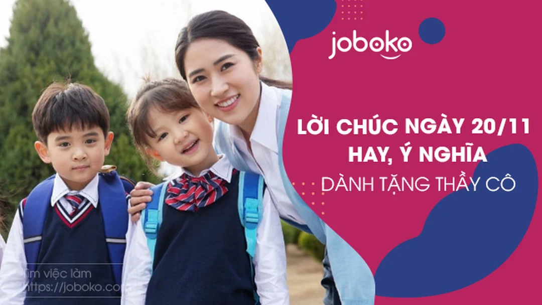 lời chúc ngắn gọn 20/11
