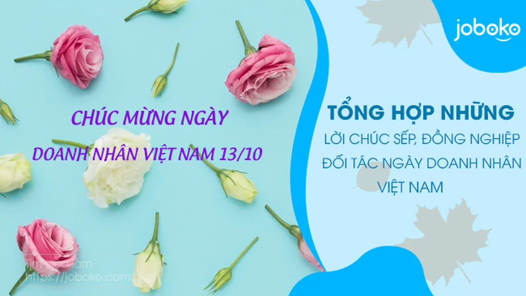 Lời chúc ngày doanh nhân trong không khí chúc mừng 13/10