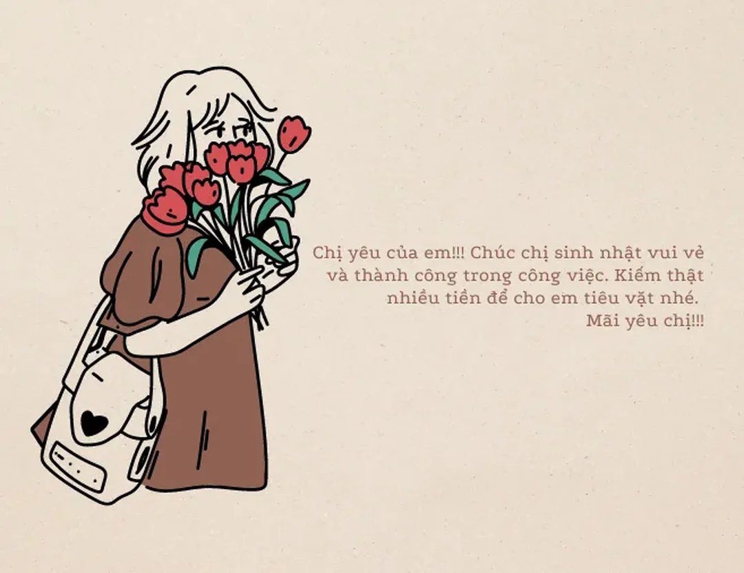 loi chuc sinh nhat chi gai hai huoc theo nhieu phong cach vui ve