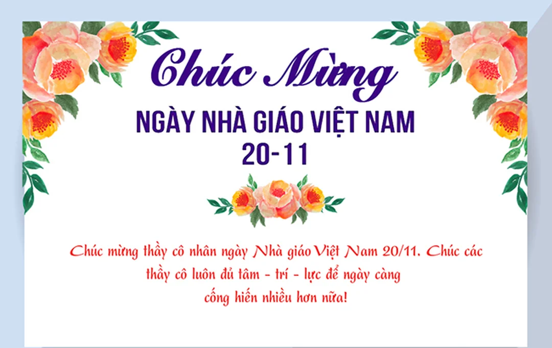lời chúc thầy cô chủ nhiệm giáo cũ về hưu ngày 20 11